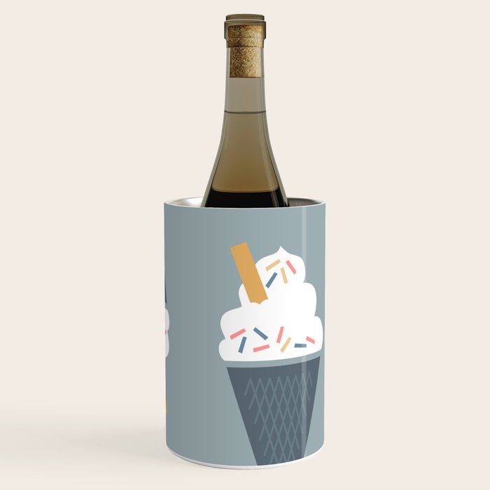 Ice Cream (Blue) Wine Chiller Gallery Image 2