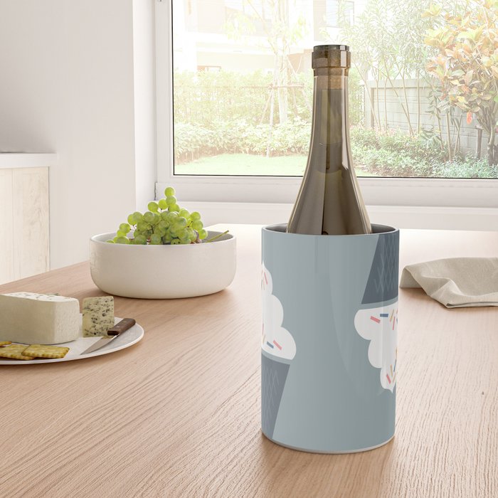 Ice Cream (Blue) Wine Chiller Gallery Image 4