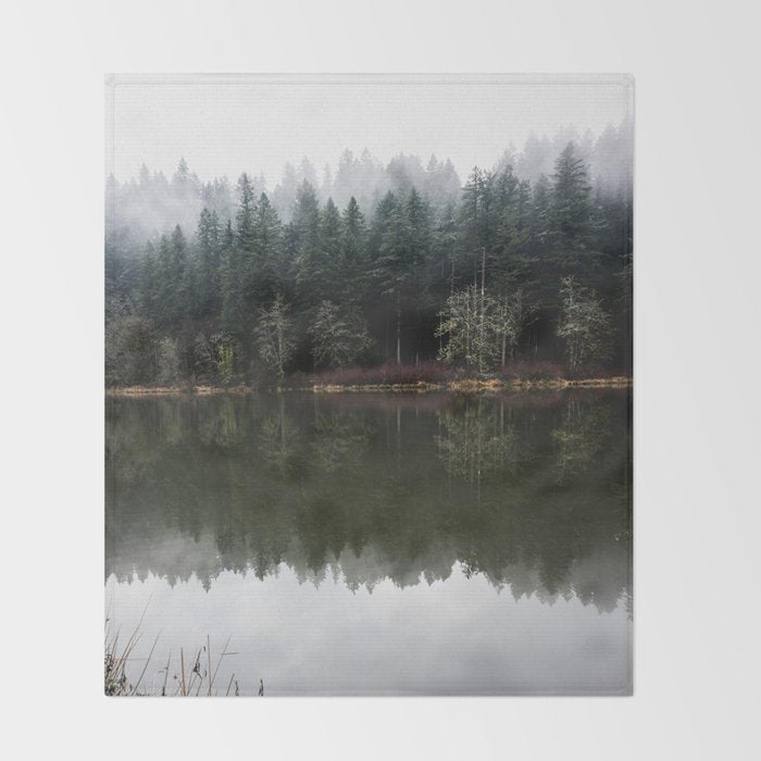 Lost In The PNW Throw Blanket Gallery Image 2