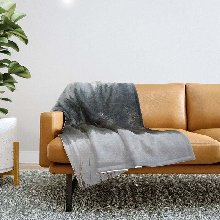 Lost In The PNW Throw Blanket Gallery Image 1