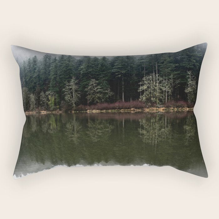 Lost In The PNW Rectangular Pillow Gallery Image 1