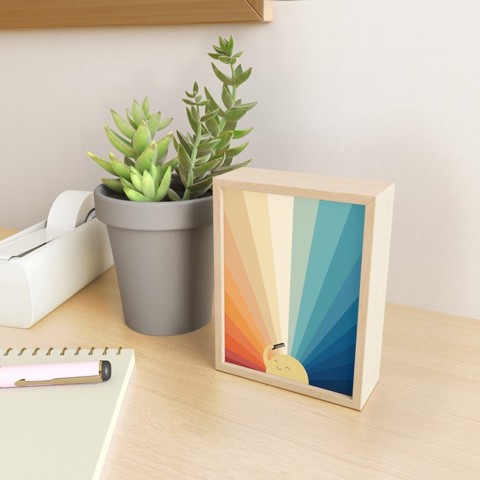 Sunshine will be ready in a minute Mini Art Print Gallery Image 2