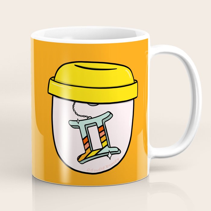 Gemini Keychain Coffee Mug Gallery Image 1