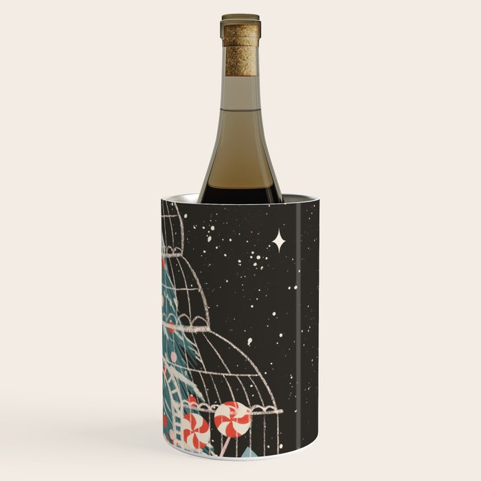 Enchanted Winter Glasshouse Filled with Festive Delights Wine Chiller Gallery Image 3
