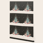 Enchanted Winter Glasshouse Filled with Festive Delights Wallpaper Gallery Image 2