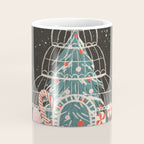 Enchanted Winter Glasshouse Filled with Festive Delights Coffee Mug Gallery Image 4