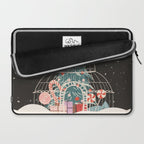 Enchanted Winter Glasshouse Filled with Festive Delights Laptop Sleeve Gallery Image 2