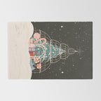 Enchanted Winter Glasshouse Filled with Festive Delights Rug Gallery Image 2