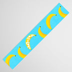 Big fruit Banana with 'Peel the love' typographic pun Table Runner Gallery Image 3