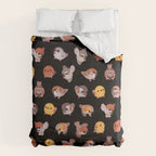 Sparrow - dark Comforter Gallery Image 6