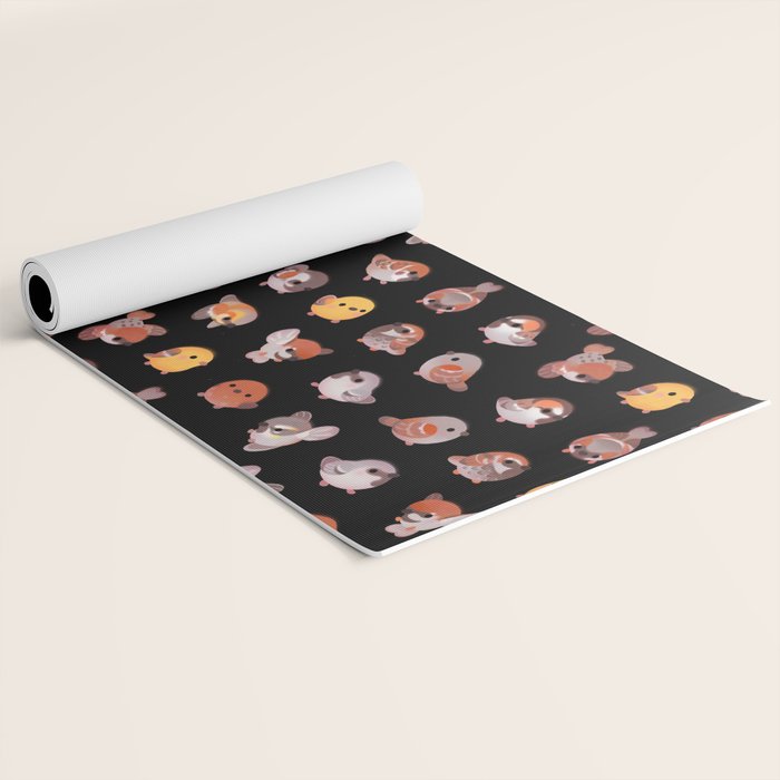 Sparrow - dark Yoga Mat Gallery Image 2