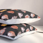 Sparrow - dark Pillow Sham Gallery Image 3