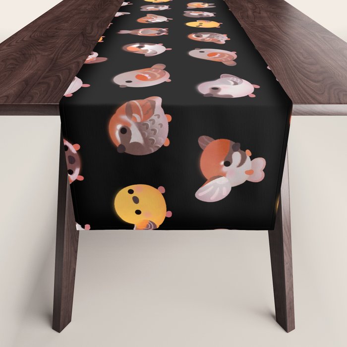 Sparrow - dark Table Runner Gallery Image 1