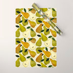 mediterranean pears watercolor Wrapping Paper Gallery Image 1