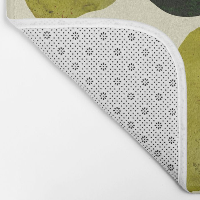 mediterranean pears watercolor Bath Mat Gallery Image 2