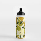 mediterranean pears watercolor Water Bottle Gallery Image 2