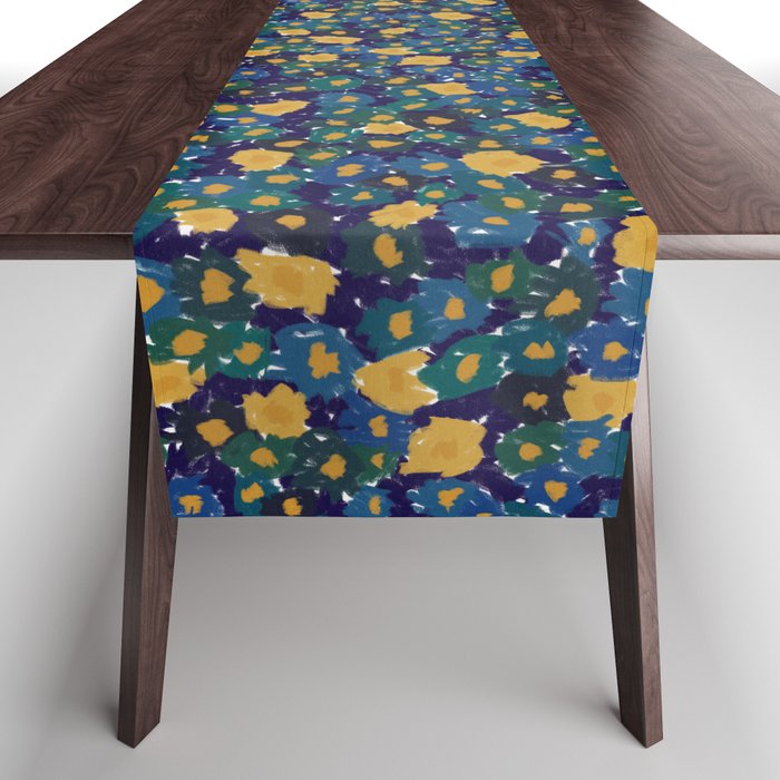 Night-Blooming Flowers Table Runner Gallery Image 1