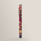 Mughal North Indian Late 17th Century Silk Carpet Print iPhone Case Gallery Image 2