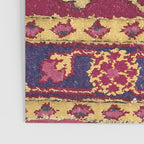 Mughal North Indian Late 17th Century Silk Carpet Print Poster Gallery Image 3