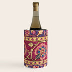 Mughal North Indian Late 17th Century Silk Carpet Print Wine Chiller Gallery Image 3