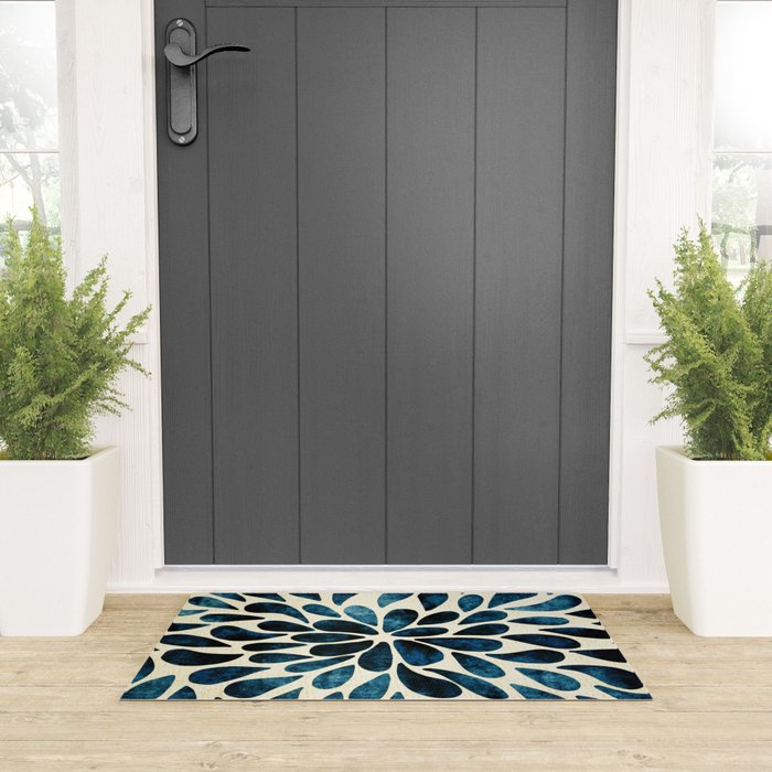 Petal Burst #5 Welcome Mat Gallery Image 3
