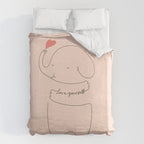 Love Yourself Ele 2 Duvet Cover Gallery Image 6