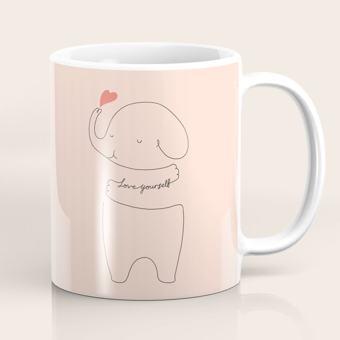 Love Yourself Ele 2 Coffee Mug Gallery Image 1