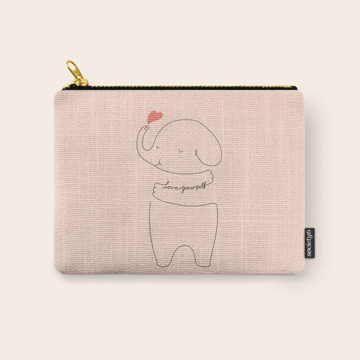 Love Yourself Ele 2 Carry All Pouch Gallery Image 1
