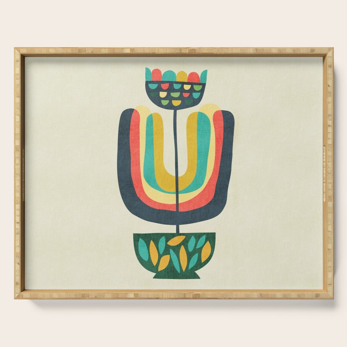 Potted Plant 3 Serving Tray Gallery Image 1