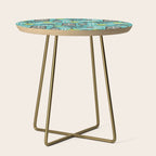 Island Tiki Aqua Side Table Gallery Image 1