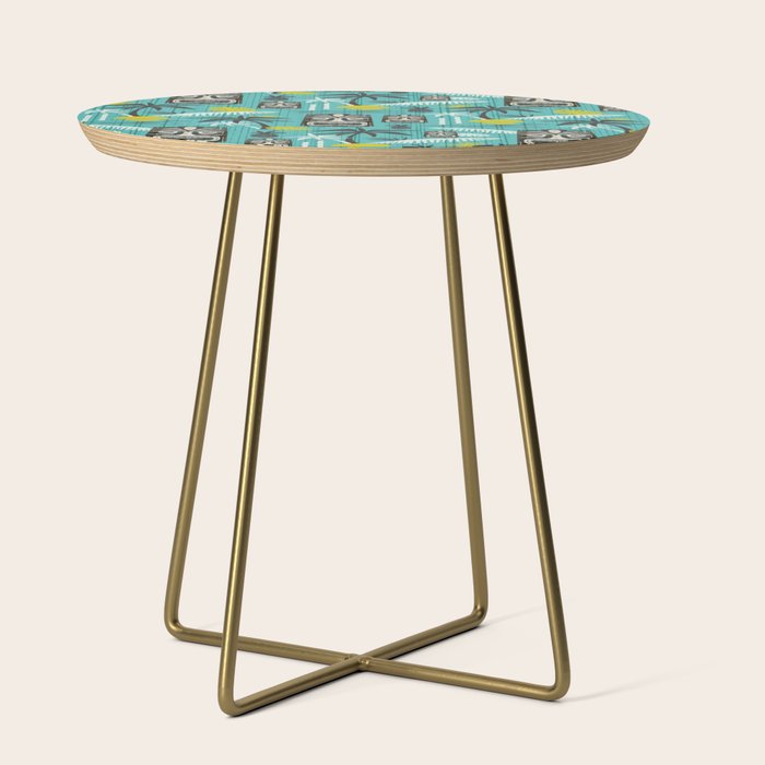 Island Tiki Aqua Side Table Gallery Image 1