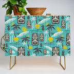 Island Tiki Aqua Credenza Gallery Image 1