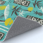 Island Tiki Aqua Rug Gallery Image 4