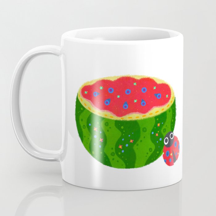 Watermelon&ladybug Coffee Mug Gallery Image 3
