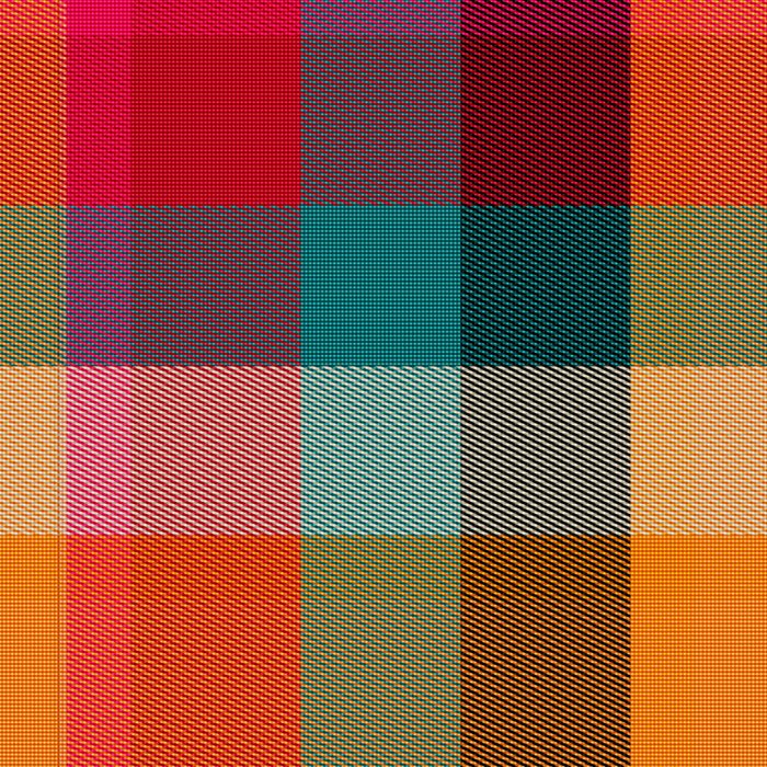 Rainbow Plaid 1 Coffee Mug Gallery Image 2