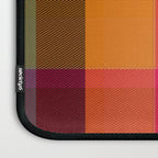 Rainbow Plaid 1 Laptop Sleeve Gallery Image 3