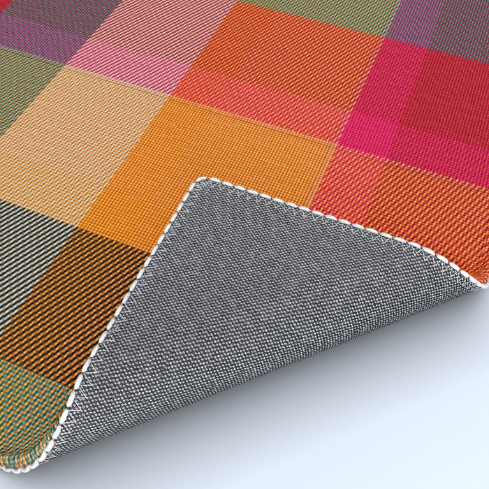 Rainbow Plaid 1 Rug Gallery Image 4