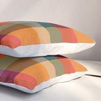 Rainbow Plaid 1 Pillow Sham Gallery Image 3