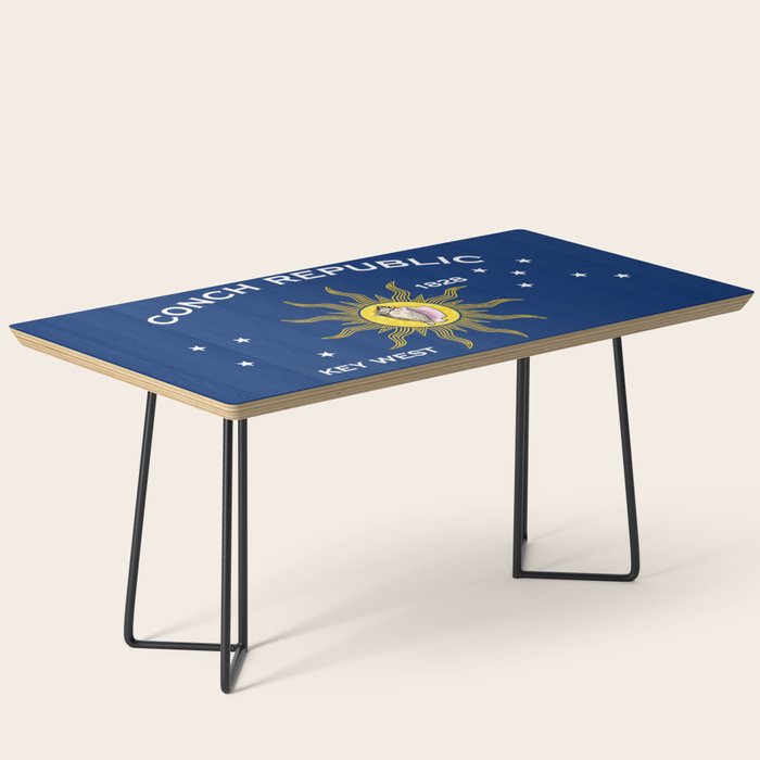 Conch Republic Flag Coffee Table Gallery Image 1