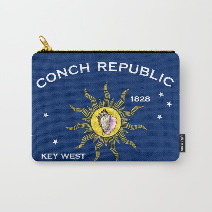 Conch Republic Flag Carry All Pouch Gallery Image 1
