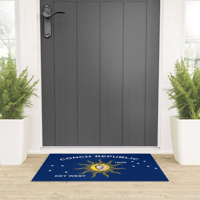 Conch Republic Flag Welcome Mat Gallery Image 3