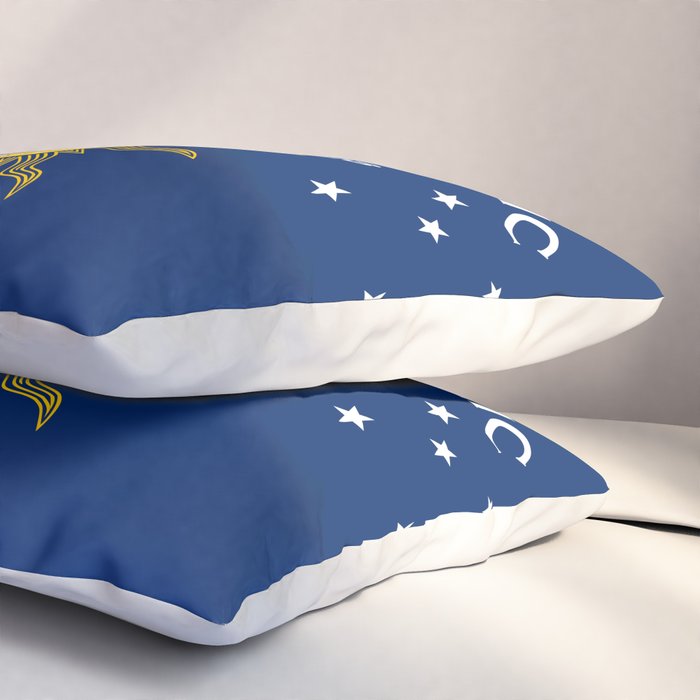 Conch Republic Flag Pillow Sham Gallery Image 3