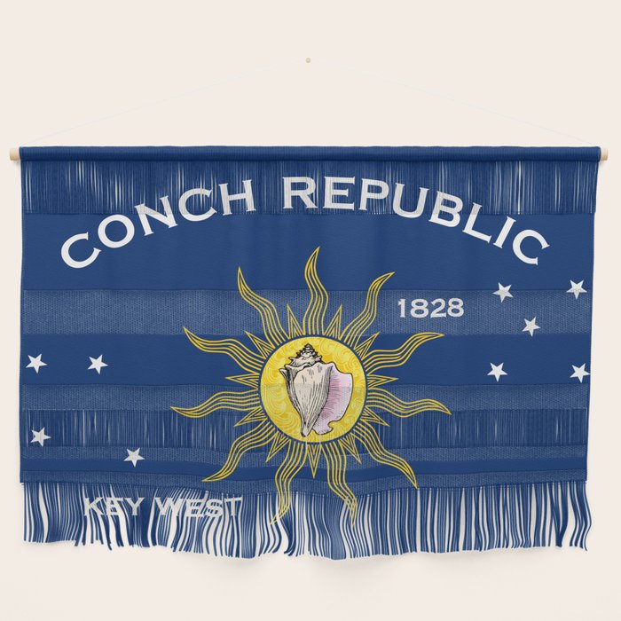 Conch Republic Flag Wall Hanging Gallery Image 1
