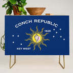 Conch Republic Flag Credenza Gallery Image 1