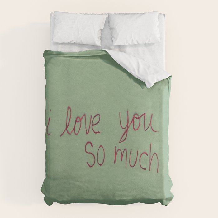 I love you so much Duvet Cover Gallery Image 6