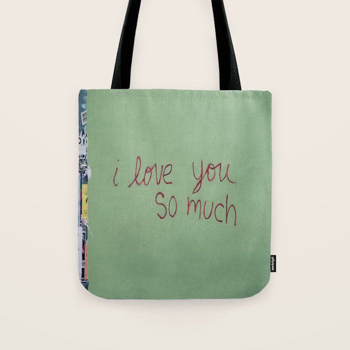 I love you so much Tote Bag Gallery Image 1