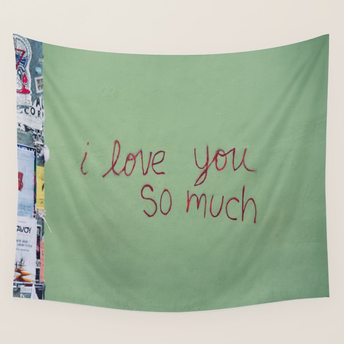 I love you so much Wall Tapestry Gallery Image 4