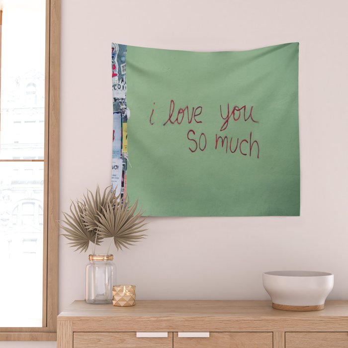 I love you so much Wall Tapestry Gallery Image 2
