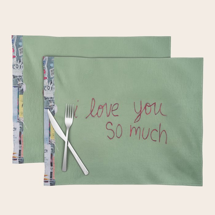I love you so much Placemat Gallery Image 1