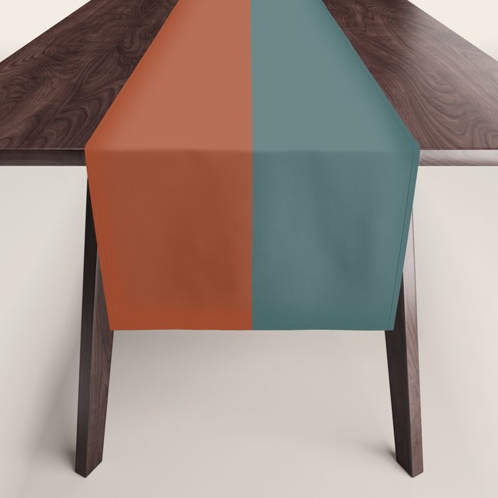 Color Block Abstract V Table Runner Gallery Image 1